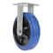 Vestil Elastic Rubber Rigid Caster 8 In. Diameter x 2 In. Width 770 Lb. Capacity Blue/Black CST-BB-8X2ER-R - alternate 4